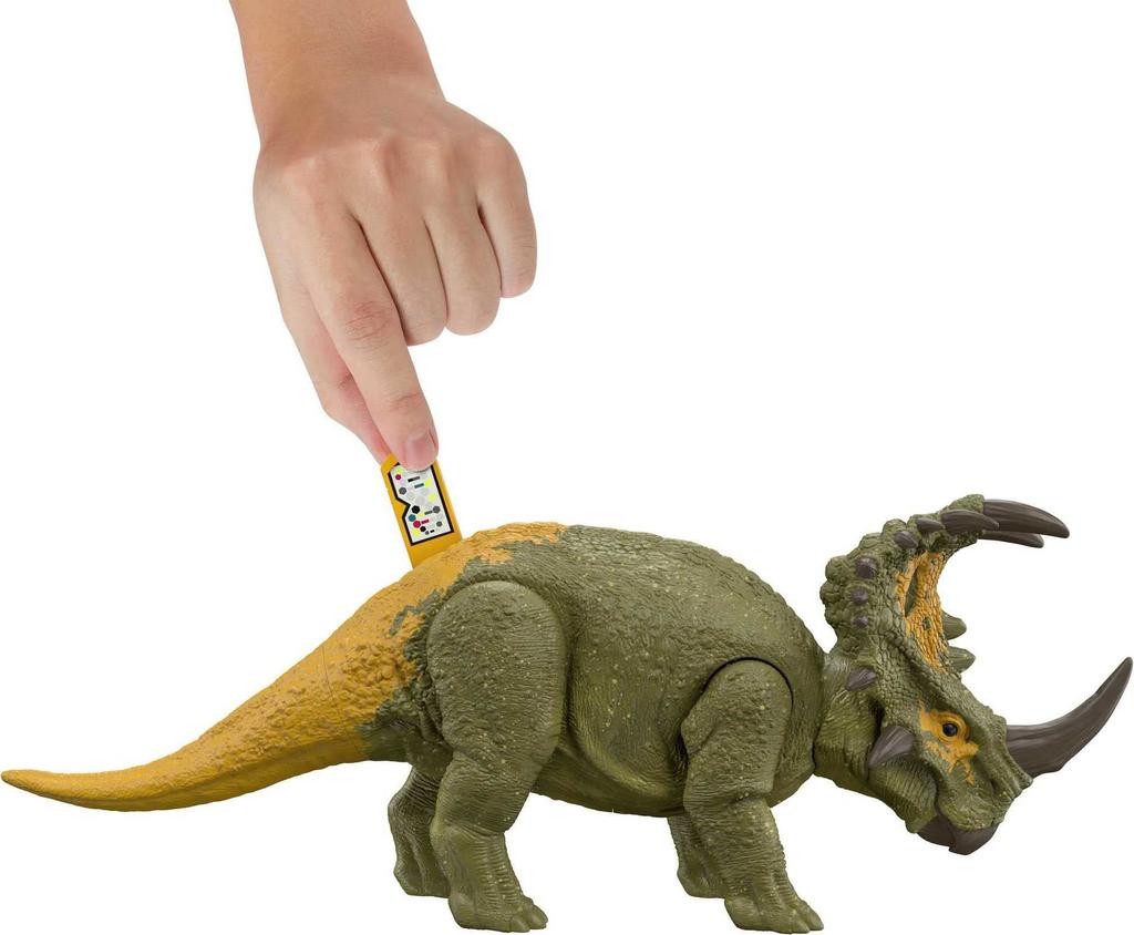 Mattel Jurassic World New Ruler Action Figure Sinoceratops 4 and HDX43 Roaring! [Total Length Approx. 32.4cm] [Ages Up]