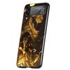 Attack Eren Cover Phone Case For Samsung Galaxy Z Flip 7 6 5 4 3 5G Flip7 Flip6 Flip5 Flip4 Flip3 Black Fundas Shell Galaxy Z Fl