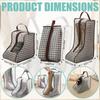 Portable Boot Storage Bag Portable Shoes Organizer Waterproof Dustproof Protection Holder Bag for 2024 Household Travel Supplies