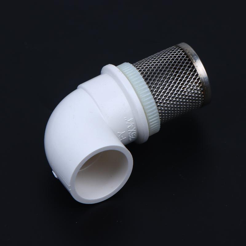 20~63Mm 304 Stainless Steel Filter Pvc Pipe For Small Aquarium Tank Water Pump Inlet Tube Filter Garden Drip Irrigation Filter