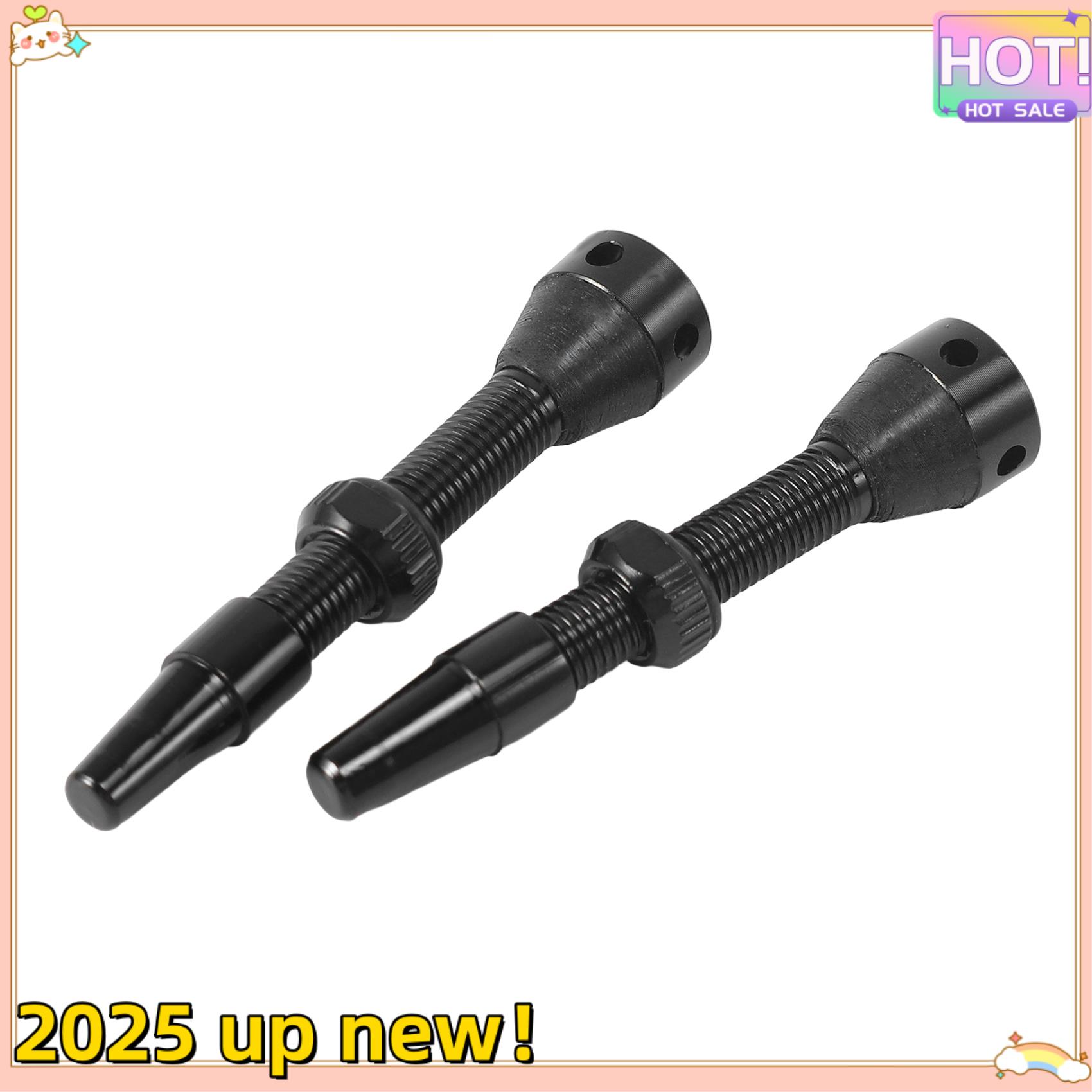 

Classy-1 Pair 44Mm Tubeless Air Valve For Road Bike & MTB Tubeless Valve Stem чорний