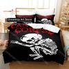 3D Print CANNIBAL CORPSE Bedding Set Single Twin Full Queen King Size Aldult Kid Bedroom Duvetcover Set Skeleton Bed Sheet