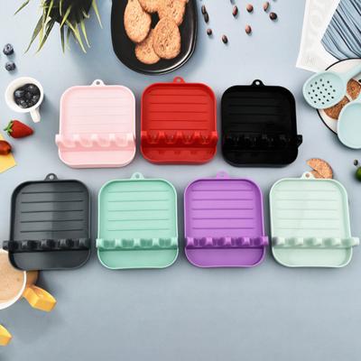 Yousheng 2 Pezzi Porta Coperchi Pentola Facile da Pulire Porta Cucchiaio Bacchette Supporto Salvaspazio da Piano Cucina Porta Utensili da Cucina per Casa