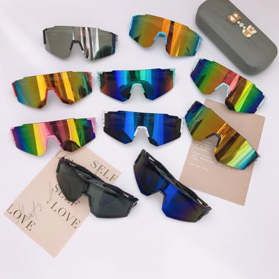 Modne Dziecięce Okulary Przeciwsłoneczne Kolorowa Ochrona Oczu Sportowe Okulary Rowerowe Chłopcy i Dziewczynki Okulary Imprezowe Tide