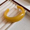 Gradient Geometric Resin Bracelet: Elegant, Versatile Fashion Jewelry for Women