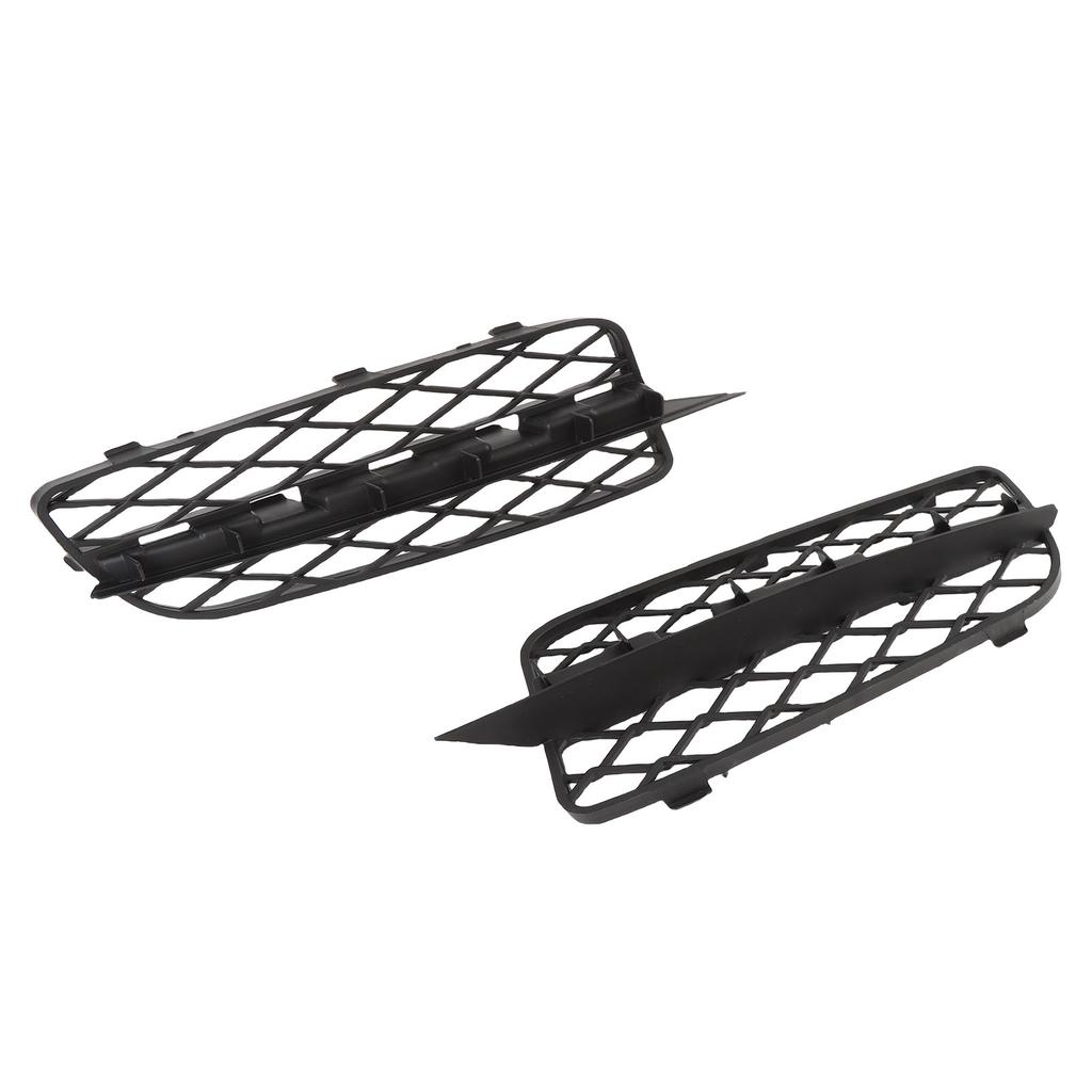 Front Bumper Lower Grille Set 51117159595 Left Right Side 1 Pair Replacement for X5 E70 2008 2010