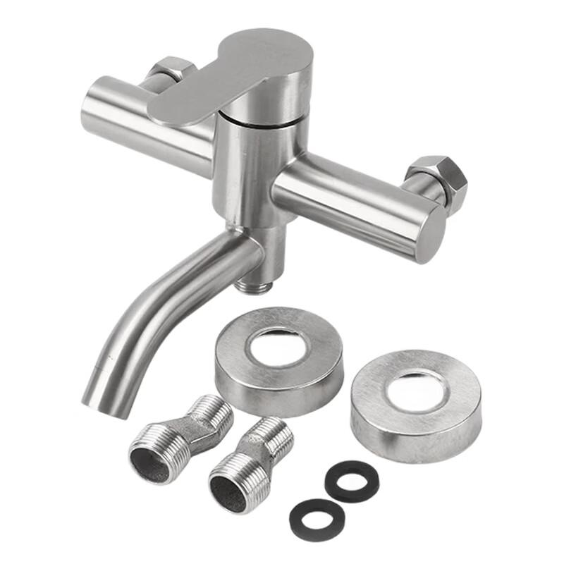 BOSIBAO 304 Stainless Steel Exposed Shower Bathtub Faucet