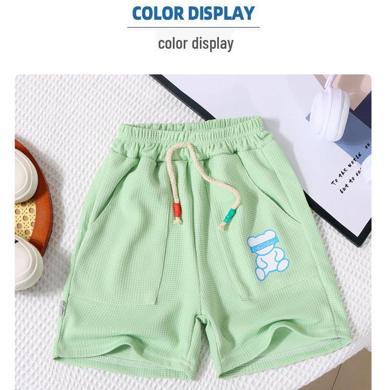 Kids' Cute Cartoon Casual Summer Shorts