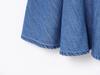 2025 Summer Women's Fashion Flared Hem Denim Dress - European & American Style