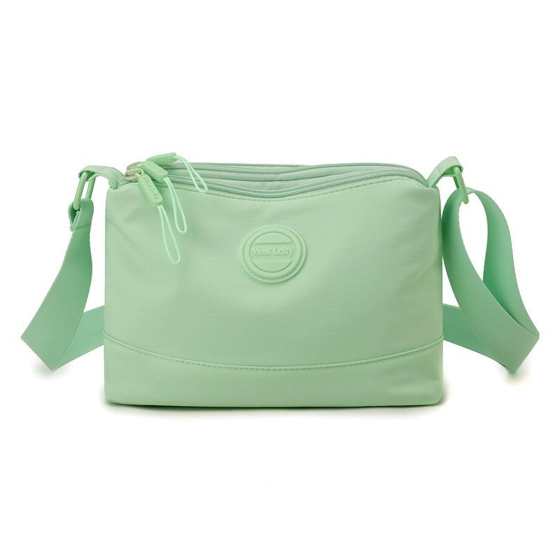 Simple Nylon Casual Crossbody Bag