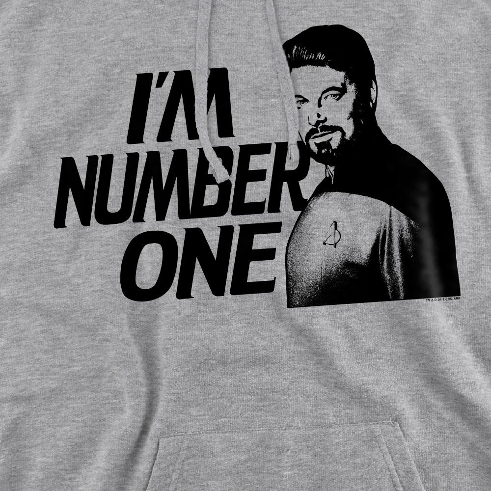 Star Trek Mens IÂ´m Number One Hoodie