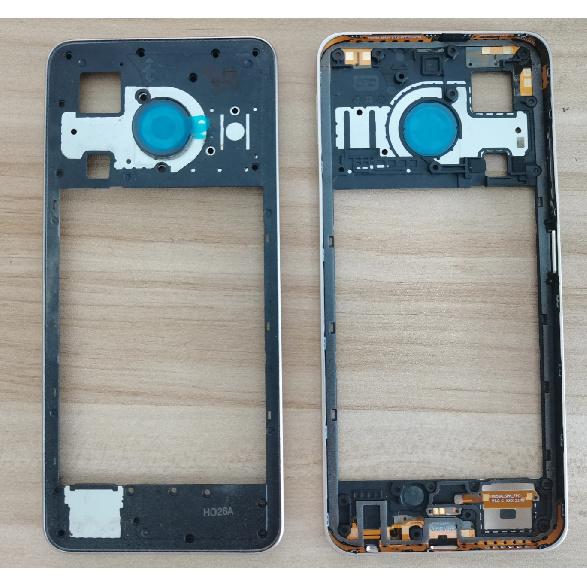 For Infinix smart 8 pro Rear Battery Cover Door Rear Glass Replacement Battery Cover and Middle Frame For Infinix x6525B Gold Middle frame