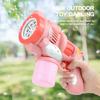 Multifunctional Light And Music Bubble Machine, Handheld Simulated Eight-Tone Model, Children'S Outdoor Bubble Blowing Toy