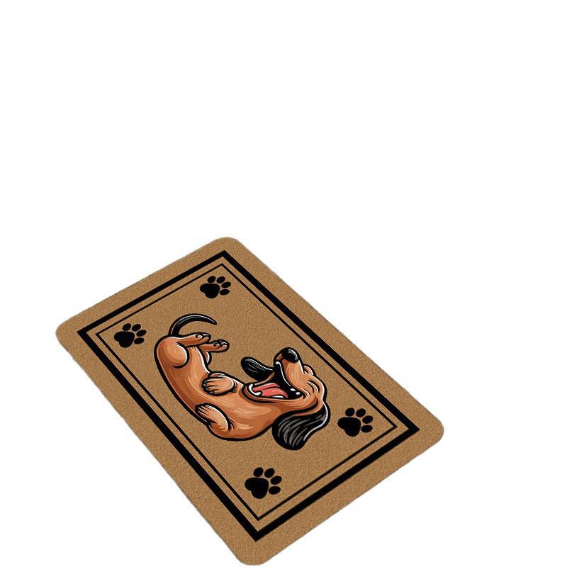 Cute Cat Decorative Floor Mat - Dirt & Wear-Resistant, Easy-Clean Entrance Mat