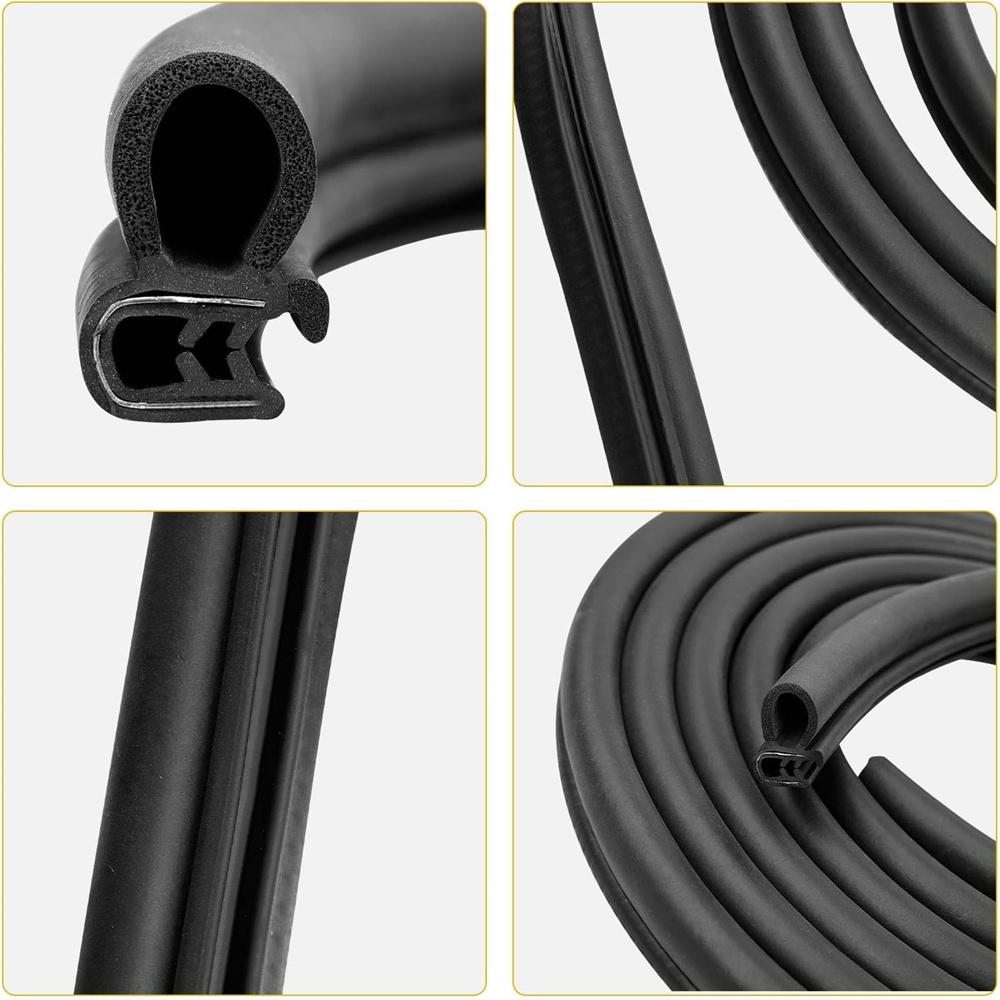 Door Rubber Weather Stripping For Peterbilt 377 1986-07 13.5 Ft 1100 Series Cab 20-10985-644 R60-6001-650 2010985644