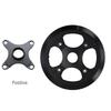 Fahrräder Gangadapter 42Z Fahrrad Kettenblatt Antriebe Kettenblattadapter Aluminiumlegierung Kettenblätter Spinnenadapter Motor