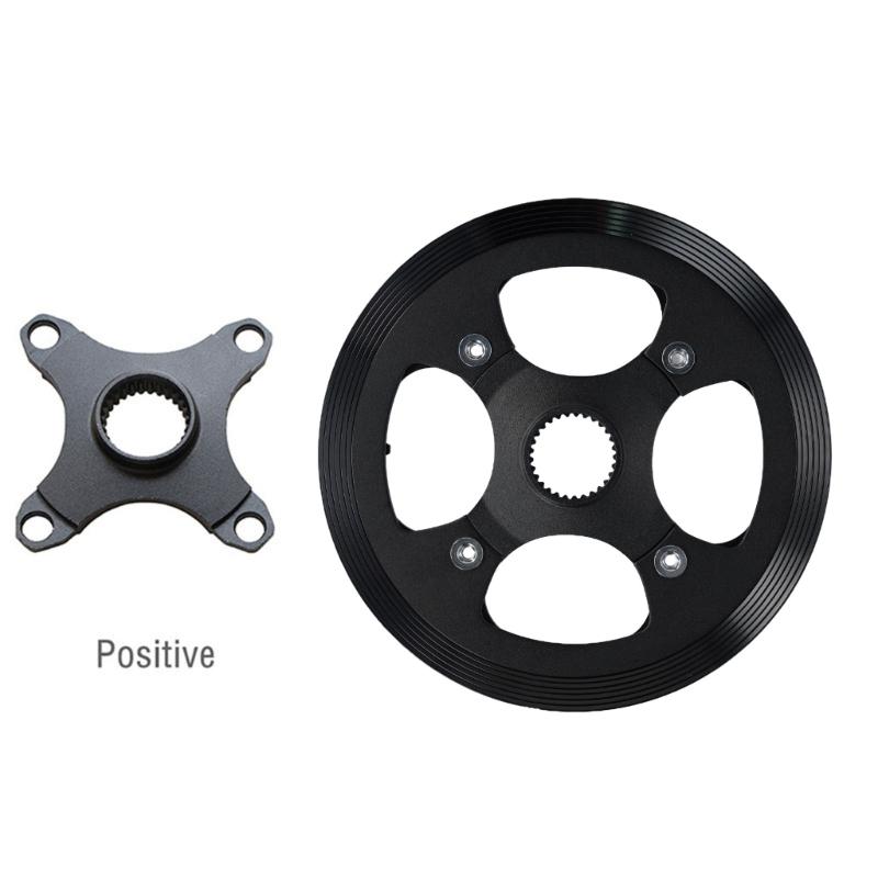 Bicycles Gear Adapter 42T Bike Chainring Drives Chainring Adapter Aluminum Alloy Chain Rings Spiders Adapter Motor