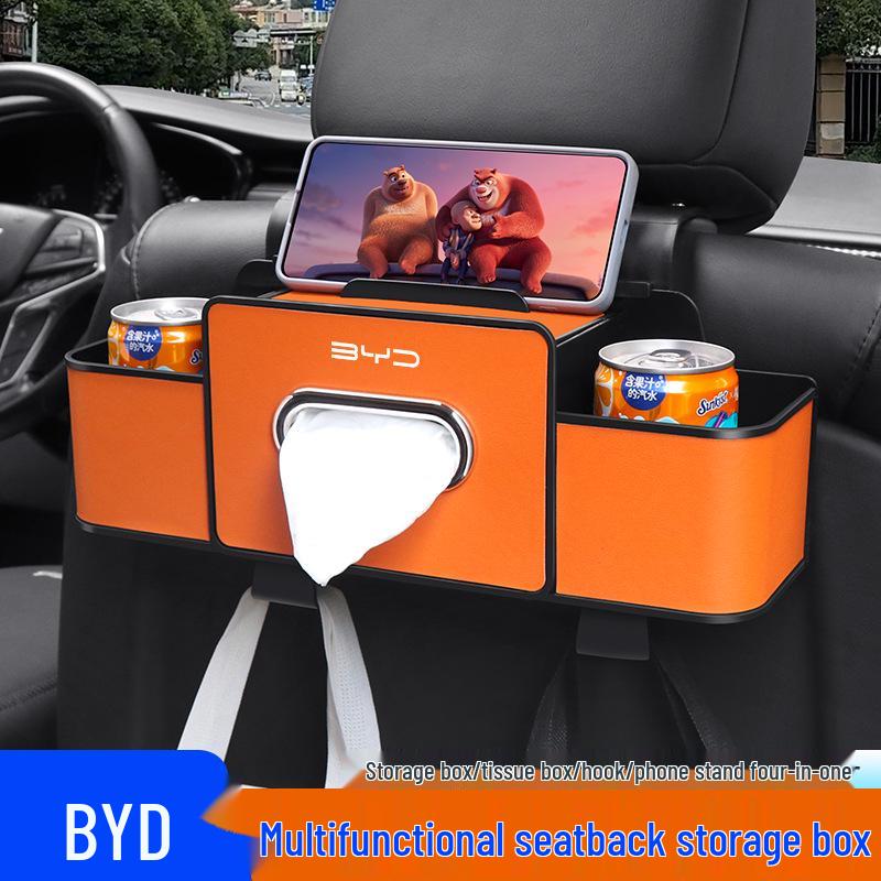 BYD Seagull Song Plus/Pro Han Dolphin Qin: Seat Hanging Storage Box, Cup Holder, Tissue Box