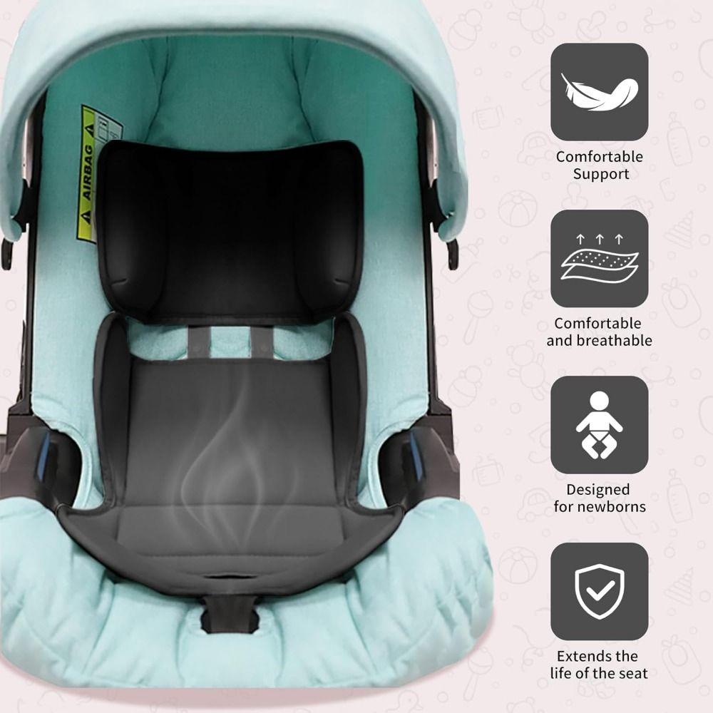 Soft Material Stroller for Car Seat Pad Thickened Support Baby Car Seat Cushion  Strollers