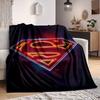 1pc Superhero Neon Flannel Throw Blanket Lightweight Soft Warm All Season Blanket for Sofa, Bed, Travel,L1028115