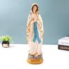 New Resin Virgin Mary Statue Handmade Crafts Gift Blessed Virgin Mother Mary Sculpture Jesus Religious Statue Desktop Ornament