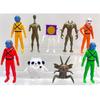 Deadly Company Game Handheld Figure Collection Pvc Material Various Colors 2.5-4.5 Inches
