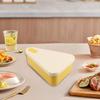 Food Grade Silicone Pizza Storage Box Lunch Sturdy Multipurpose Easy Cleaning for Home & Travel