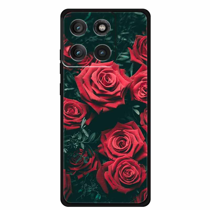 Custodia Morbida in Silicone TPU per Motorola Edge 60 Pro Cover Protettiva Stile Tech Coque per Moto Edge60 Pro Capa Nuova Antiurto Fundas
