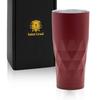 SaintGraal Vacuum Insulated Stainless Steel Beer Highball 660ml Perfect for Day or Birthday Gifts Mug/Tumbler, Glass, (Bordeaux Red), Father's