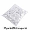 10packs(100pcs/pack) Reusable Durable Food Storage Covers for Bowls Elastic Plate Lid Covers Vacuum Bags For Kitchen Food Fresh Seal