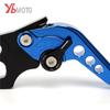 Motorcycle CNC Adjustable Short Brake Clutch Levers For YAMAHA R3 YZF-R3 MT03 MT-03 2015 2016 2017 2018    2022 2023