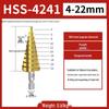 Tiangong Pagoda High-Hardness Universal Step Drill Bit Set for Stainless Steel