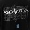 Sega 60th Anniversary Black Small Licensed Graft Gaming Life T-Shirt (Sega Saturn) - [Officially Product] GGL017-BLK-S