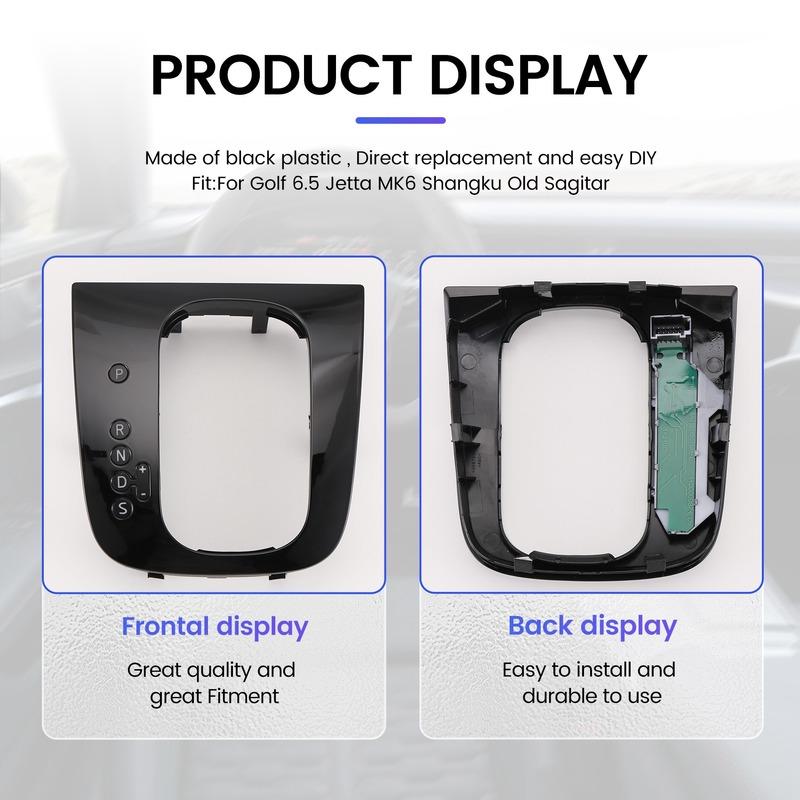 A58X-DSG Shift Base Frame Replacement For  Golf 6.5 Jetta MK6 Shau Old Sagitar Shift Panel Cover