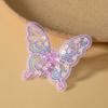 10/20pc Pearl Butterfly Lace Embroidered Wedding Clothes Jewelry Accessories Appliques For Sewing Supplies DIY Hair Clip