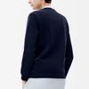 FILA Solid Color Logo Round Neck Knit Pullover Sweatshirt Men sweatshirt Legendary-Blue F11M241207FNV