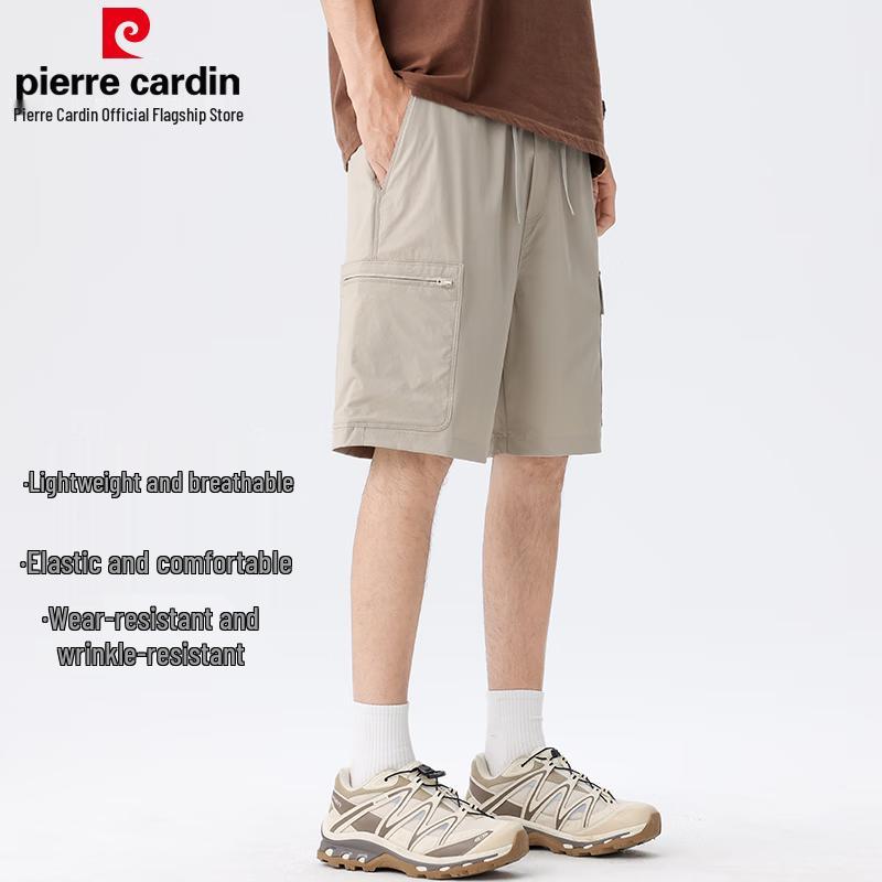 Pierre Cardin Men s Quick-Dry Workwear Cargo Shorts L