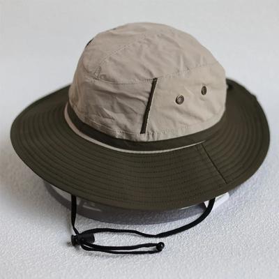 Chapeau de pêcheur japonais à cordon de serrage, chapeau d'été à grosse tête pour hommes et femmes, idéal pour l'alpinisme et la pêche en plein air