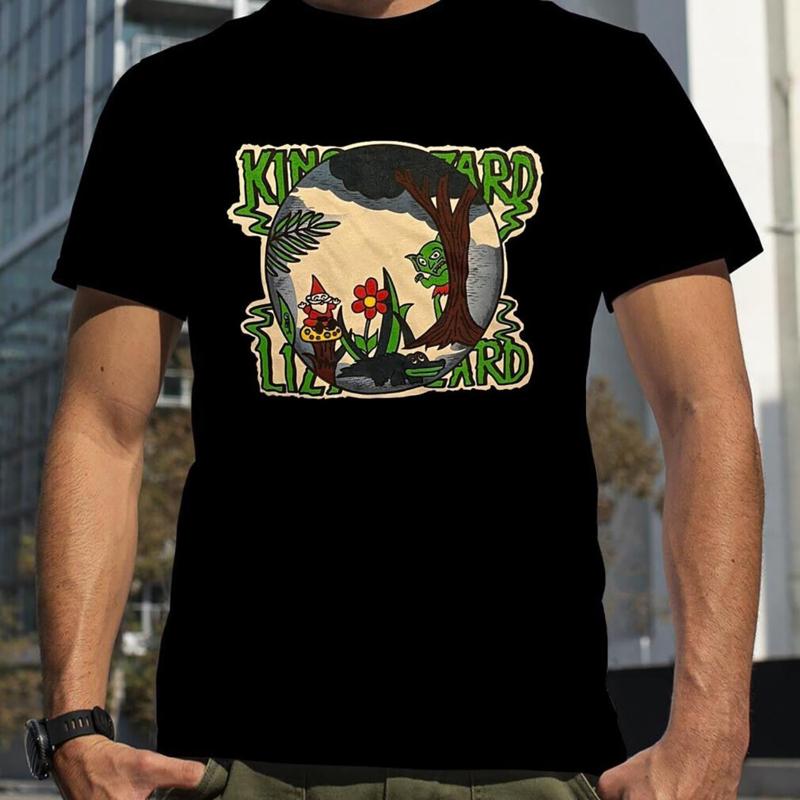 Garden Goblin King Gizzard And The Lizard Wizard Black T Shirt