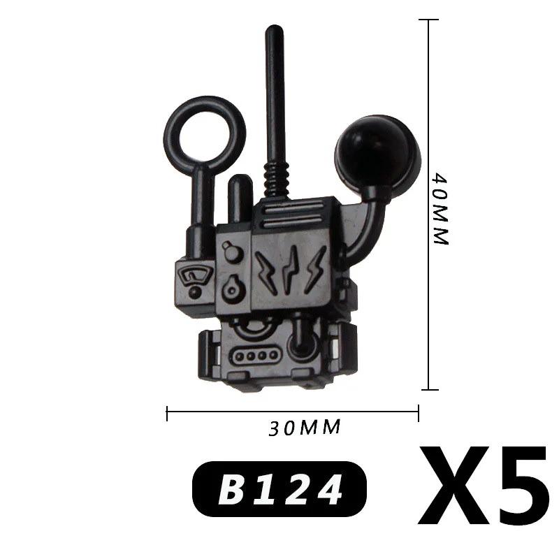 Vojenské stavební kostky Hvězdný film Vojenské figurky Války Zbraně Zbraně Vybavení Příslušenství Pláště Sekery Helmy Brnění Mini kostka