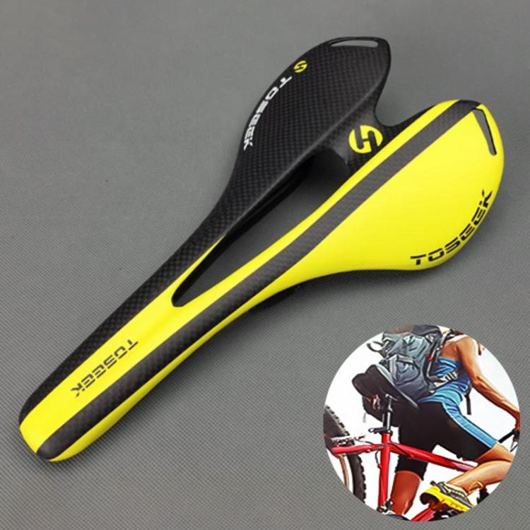 TOSEEK Road Bike Carbon Fiber Seat