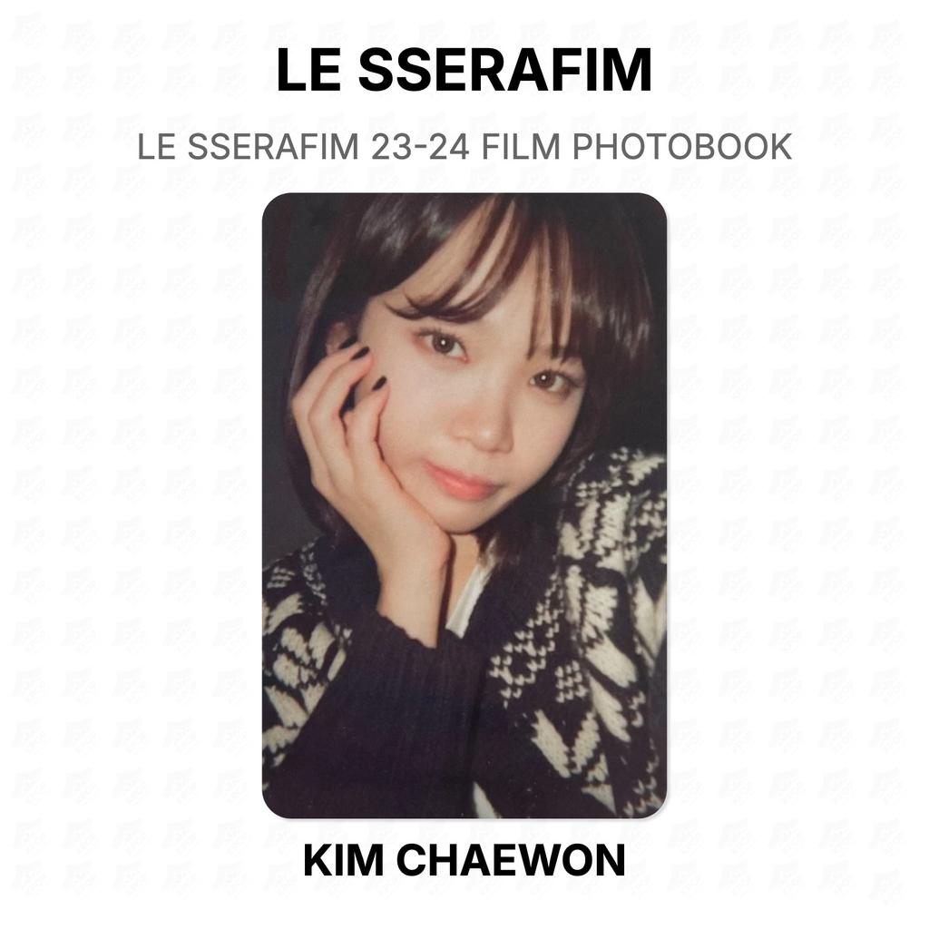 LE SSERAFIM 23-24 FILM PHOTOBOOK Official Photocard