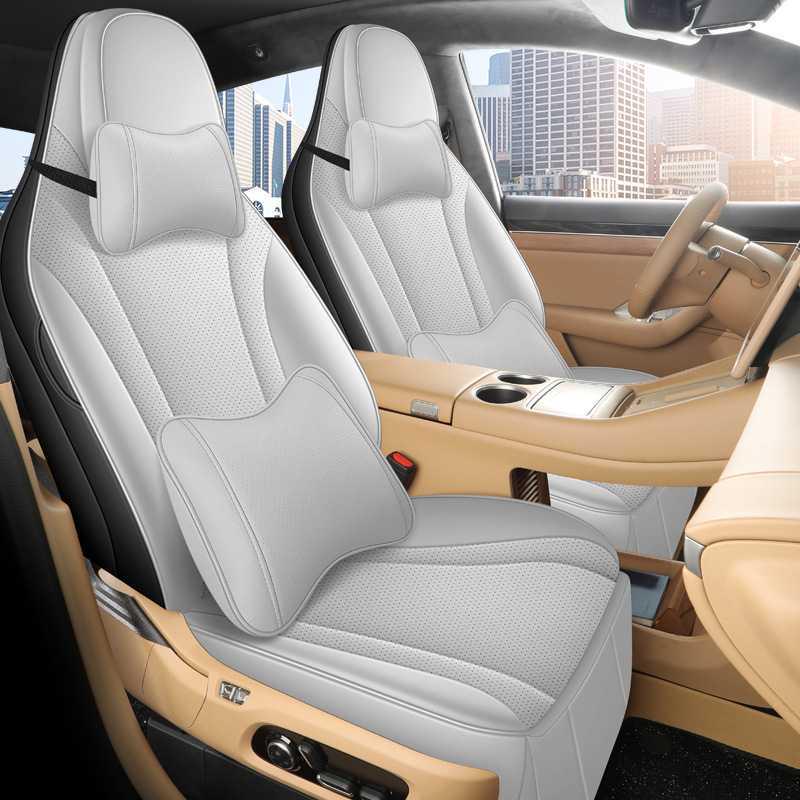 2025 ZHIJIE R7 All-Season Leather Car Seat Cushion - Full Surround, Breathable and Universal Fit