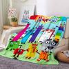 1Pc Colorful Cityscape Blanket For Couch Bed Plush Cozy Fuzzy Blanket Super Soft Warm Blankets For Fall And Winter 0918152