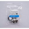 TWTADE /WTH118-2W 4K7 Ohm Dual Gang Potentiometer Carbon Linear Variable Turn Rotary Potentiometer + A03 Knob
