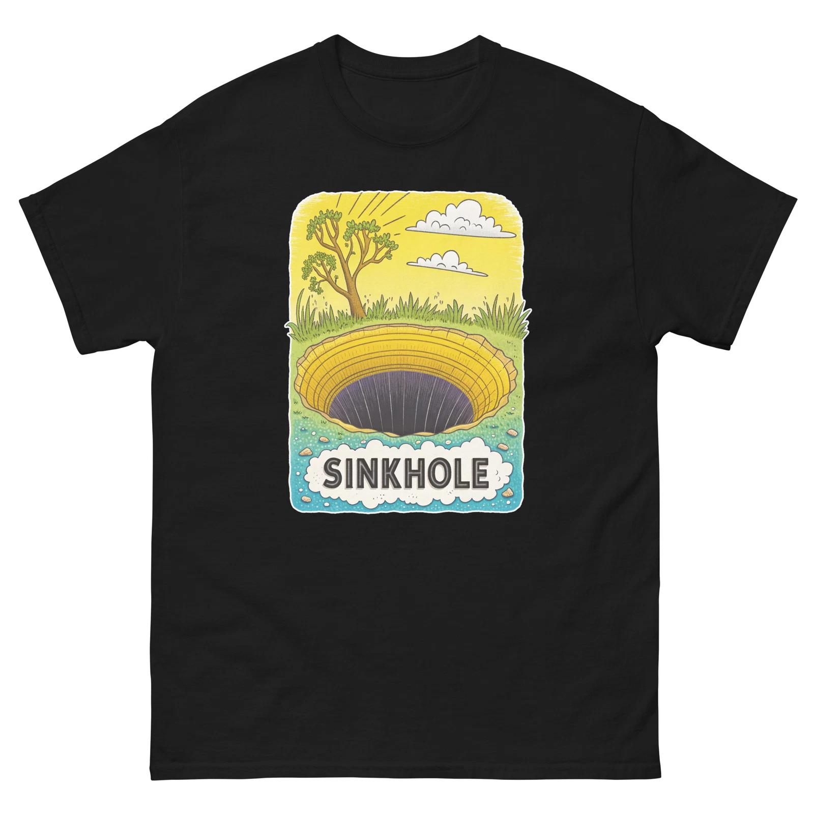 

Sinkhole Geographical Landscape Location Scenery T-Shirt S