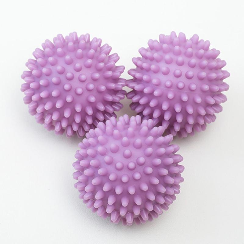 5Pcs Anti Winding Laundry Ball Circular Pure White Magic Cleaning Drum Washing Machine For Dirt Removal And Knotting