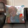 Loving Chinese Style Game DDaiHao Yuan Pillow Case DoubleSided Printing Short Plush Sofa Cushion Cover Bedroom Bedside Pillow