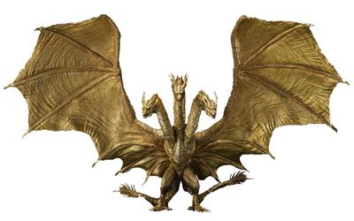 TAMASHII NATIONS Годзилла, король монстров, король Гидора, специальное цветное издание, Bandai Spirits, Monster Arts, Tamashii Nations (2019) Ш