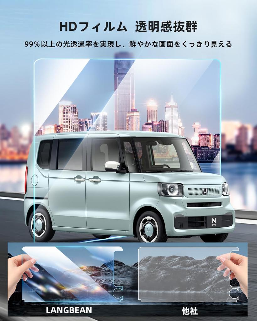 LANGBEAN N-BOX JF5/JF6 Car Navigation Protective Film LXU-242NBi New N-BOX JF5 Accessory 9 Inch